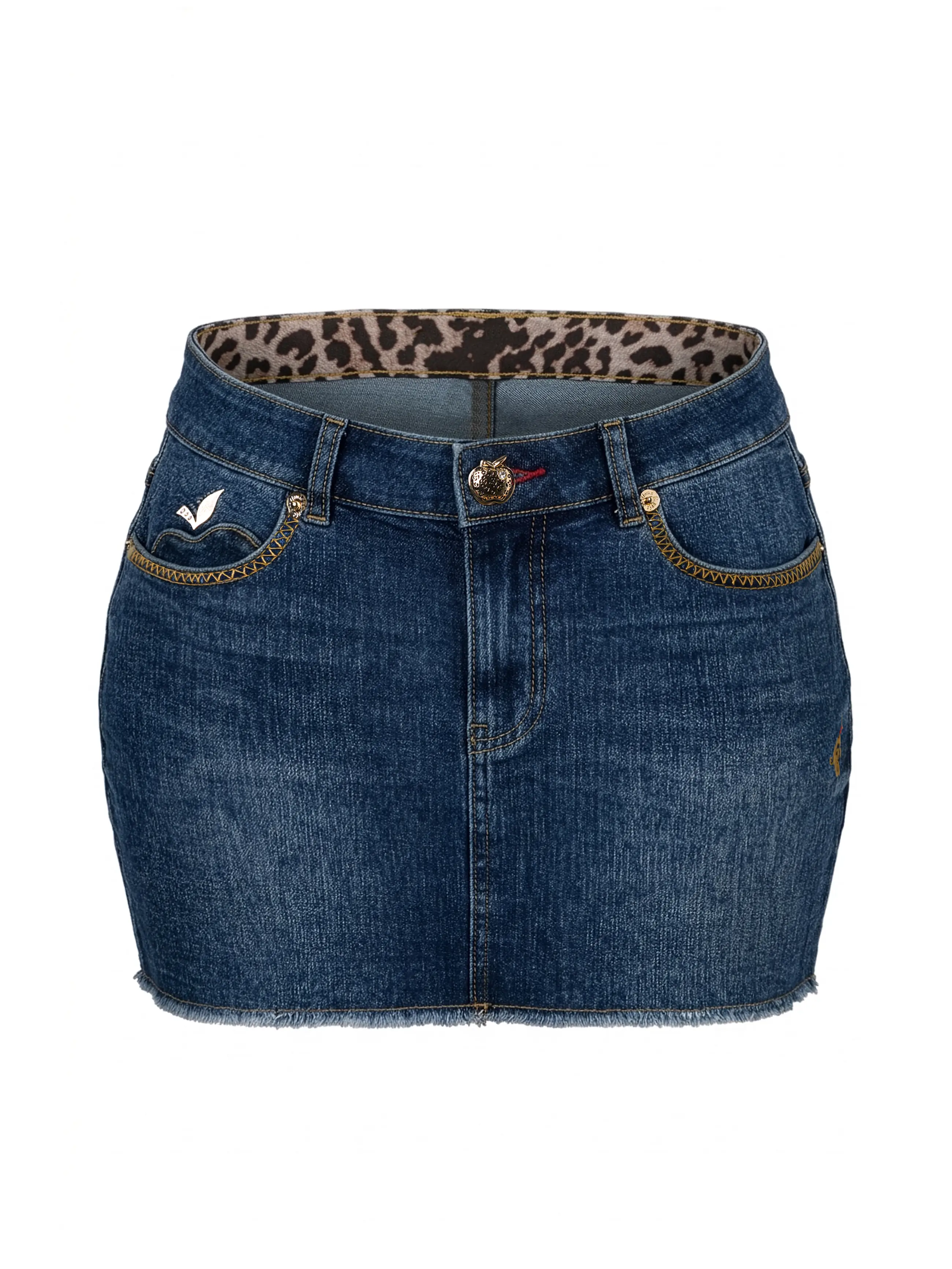 Apple Pocket Mini Skirt - Image 6