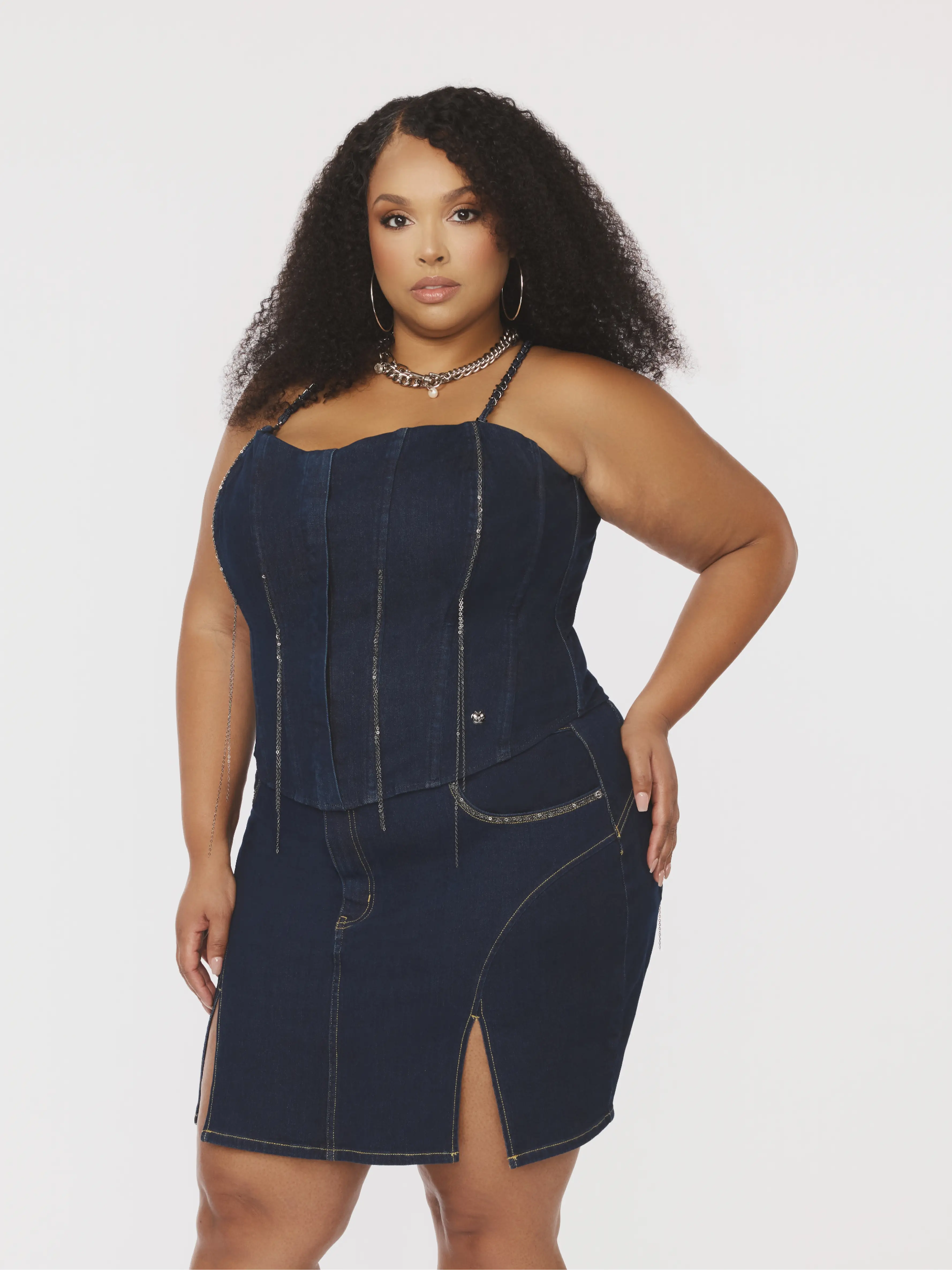 Chain Link Bustier - Image 7