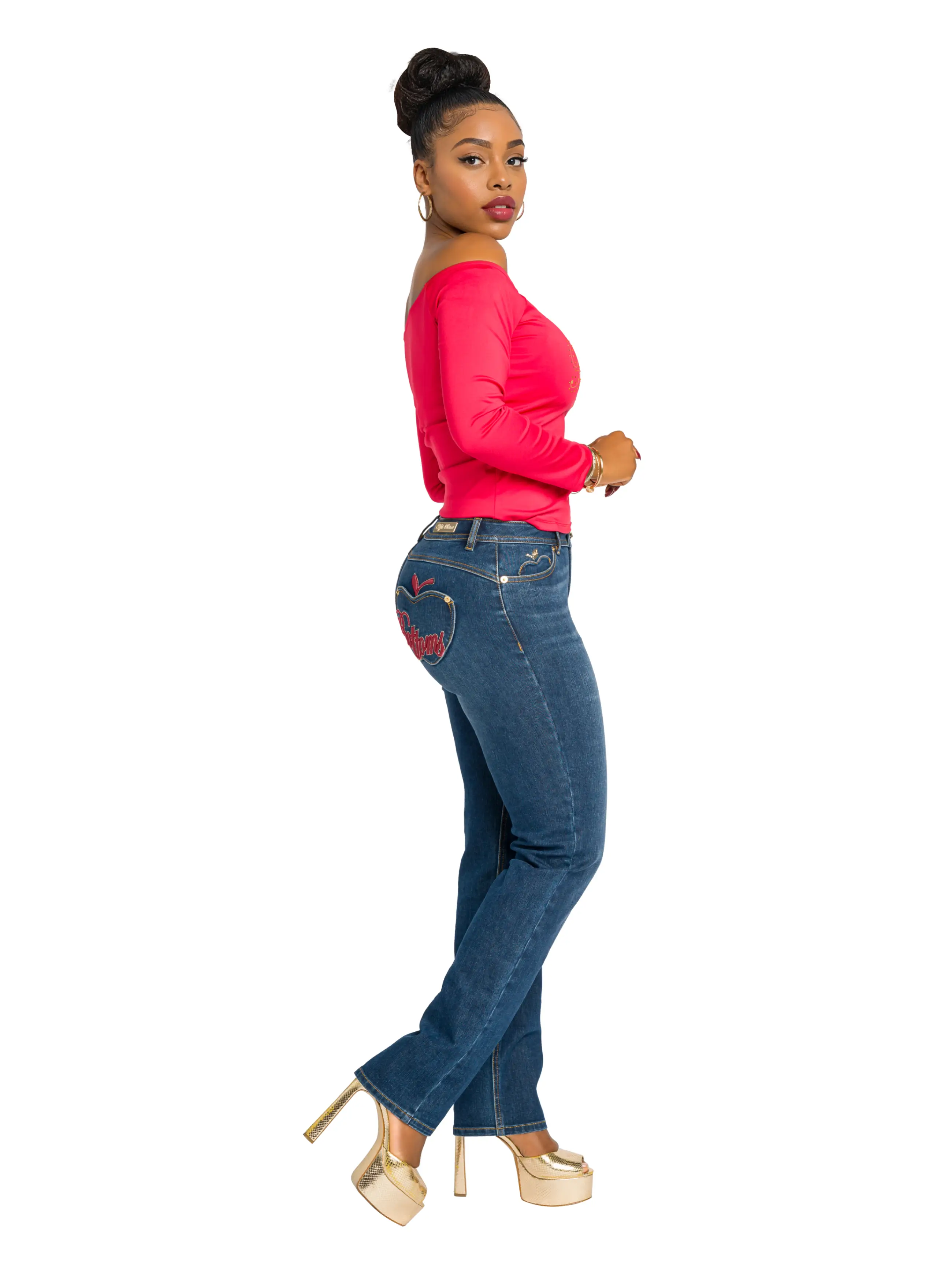 Apple Pocket Low-Rise Jean - Image 10