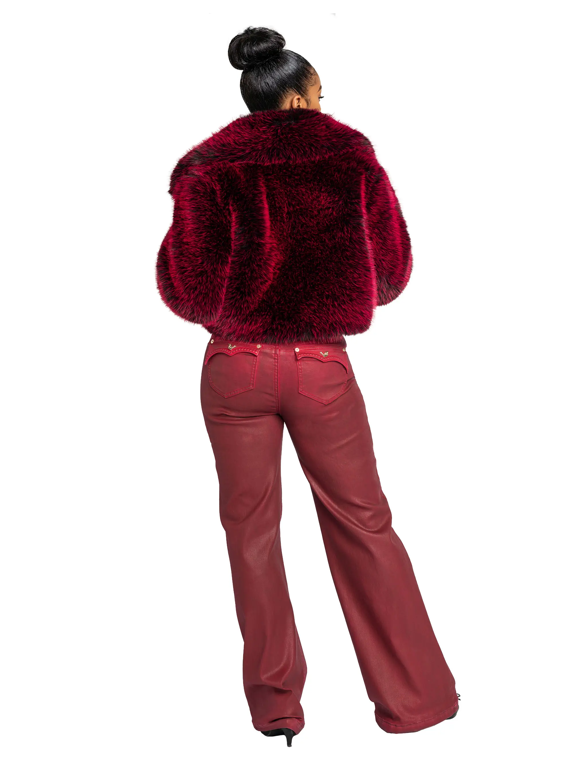 Low-Rise Wide-Leg Jean - Red Delicious - Image 10